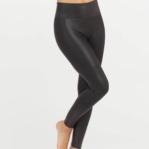 SPANX Faux Leather Black Legging